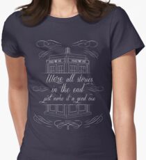 We're all stories Women's Fitted T-Shirt