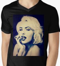 Gentlemen prefer blondes Men's V-Neck T-Shirt
