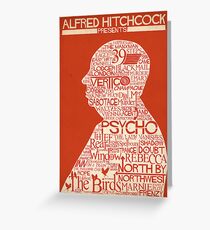 Alfred Hitchcock Presents... Greeting Card