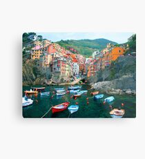 Italy. Cinque Terre marina Metal Print
