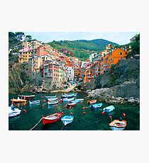 Italy. Cinque Terre marina Photographic Print