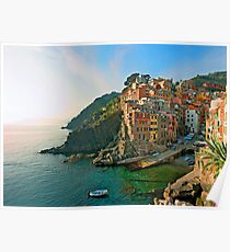 Italy. Cinque Terre - canals Poster