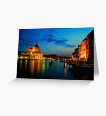 Italy. Venice celebration Greeting Card