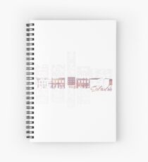 Suburbia Spiral Notebook