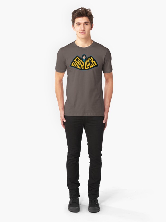 Alternate view of Sherlock Logo Slim Fit T-Shirt