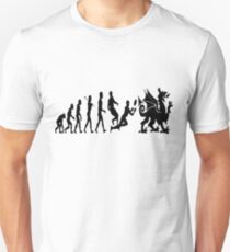 Welsh evolution Unisex T-Shirt