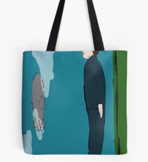 Levitating Blimp from My Year as a Rabbit Tote Bag