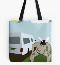 Sumo Summer Vacation from My Year as a Rabbit Tote Bag