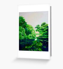 Green swamp Greeting Card
