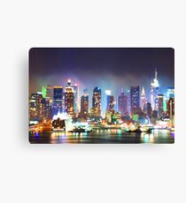 Lienzo New York City Smoky Skyline