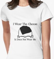 I Wear The Cheese Women's Fitted T-Shirt