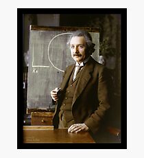 Lámina fotográfica Albert Einstein, 1921