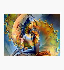 Twin Flame Love Photographic Print