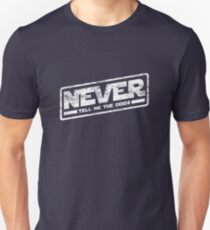 Never Tell Me The Odds (aged look) Unisex T-Shirt