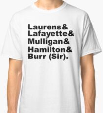 Hamilton Revolutionaries (black) Classic T-Shirt