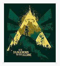 It's Dangerous To Go Alone Photographic Print