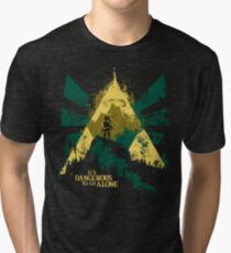 It's Dangerous To Go Alone Tri-blend T-Shirt