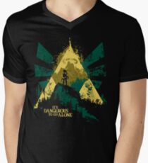 It's Dangerous To Go Alone Men's V-Neck T-Shirt