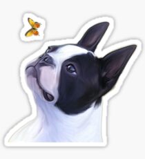 Jack and the butterfly Sticker