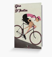 Giro D'Italia Greeting Card