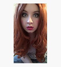 Karen Gillan Makeup (Photoshoot) Photographic Print