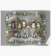 The Walking Dead by Kenny Durkin Poster