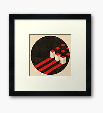 Constructivist Composition. Framed Print