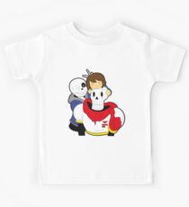 Undertale Sans and Papyrus Kids Tee