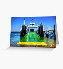 MV Loch Alainn Greeting Card