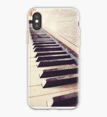 Vintage piano iPhone Case