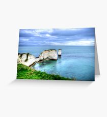 Old Harrys Rocks Greeting Card