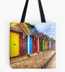 Swanage Beach Huts Tote Bag