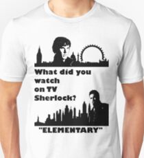 Sherlock meets Elementary Unisex T-Shirt