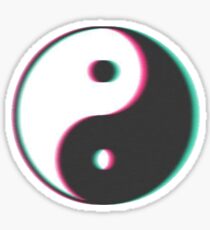 Yin Yang Faded Sticker