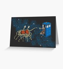 Wibbly Wobbly Noodley Woodley II Greeting Card