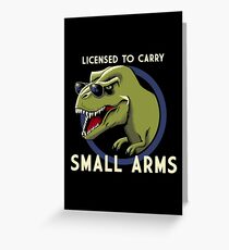 Licensed to Carry Greeting Card