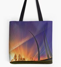 Sunset-AF Memoria Washington, DC Tote Bag