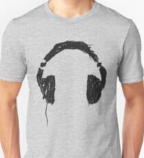 Headphones DJ paint Unisex T-Shirt