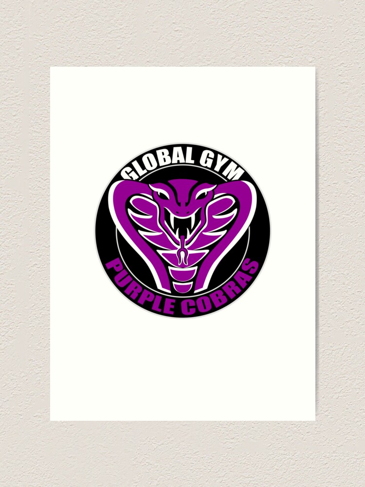 "Purple Cobras" Art Print by DanTreasure Redbubble