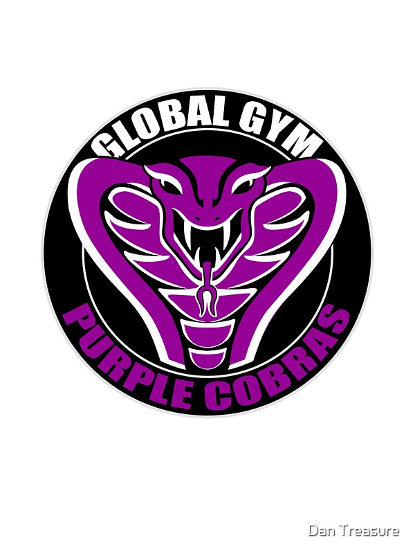 Purple Cobras Logo Wall Art  Redbubble 