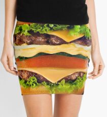 Hamburger Mini Skirt