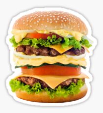 Hamburger Sticker