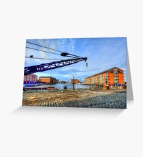 Gloucester Docks Greeting Card