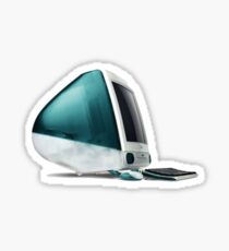 imacbondiblue Sticker