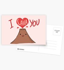 I LAVA YOU Postcards