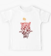 Final Fantasy Moogle-verse (red) Kids Tee