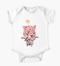 Body de manga corta Final Fantasy Moogle-verse (rojo)