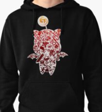 Final Fantasy Moogle-verse (red) Pullover Hoodie