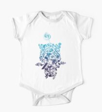 Moogle-verse (blue) Baby Body Kurzarm