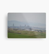 Misty St Andrews Skyline Metal Print
